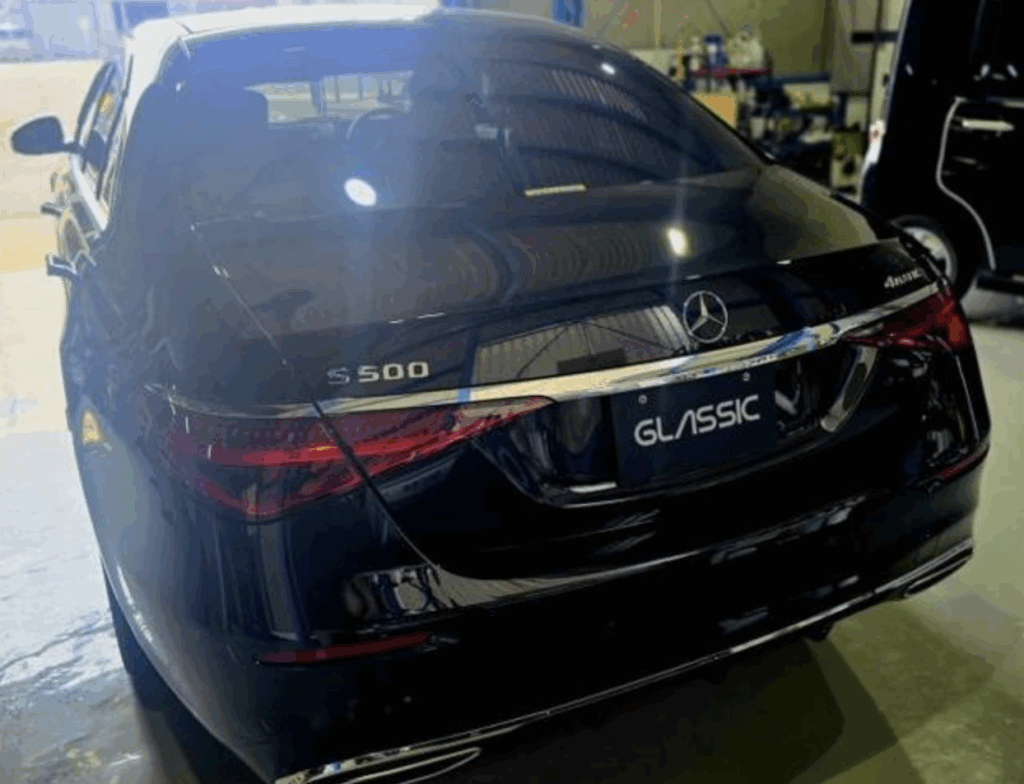 メルセデス・ベンツ Sクラス W223 カーフィルム施工前(大阪 GLASSIC)