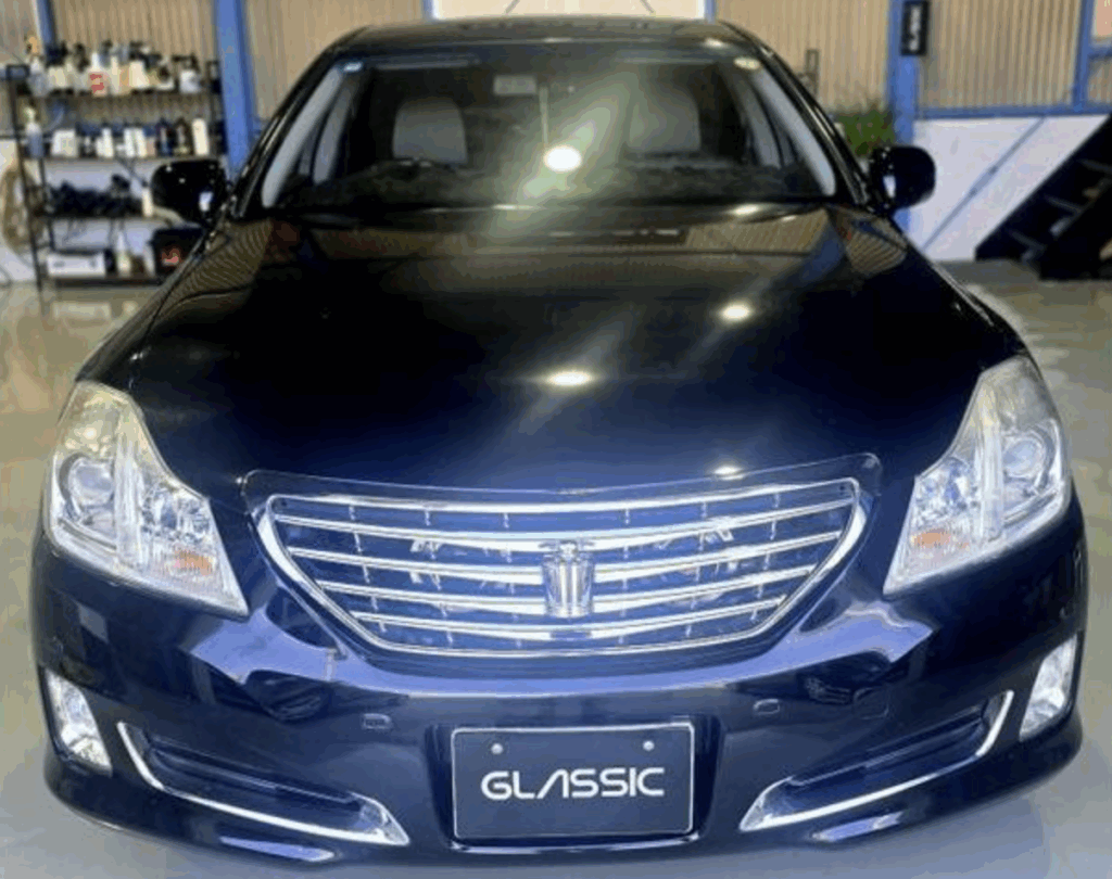 大阪市で施工したトヨタ クラウン GRS202 フロントガラスリペア