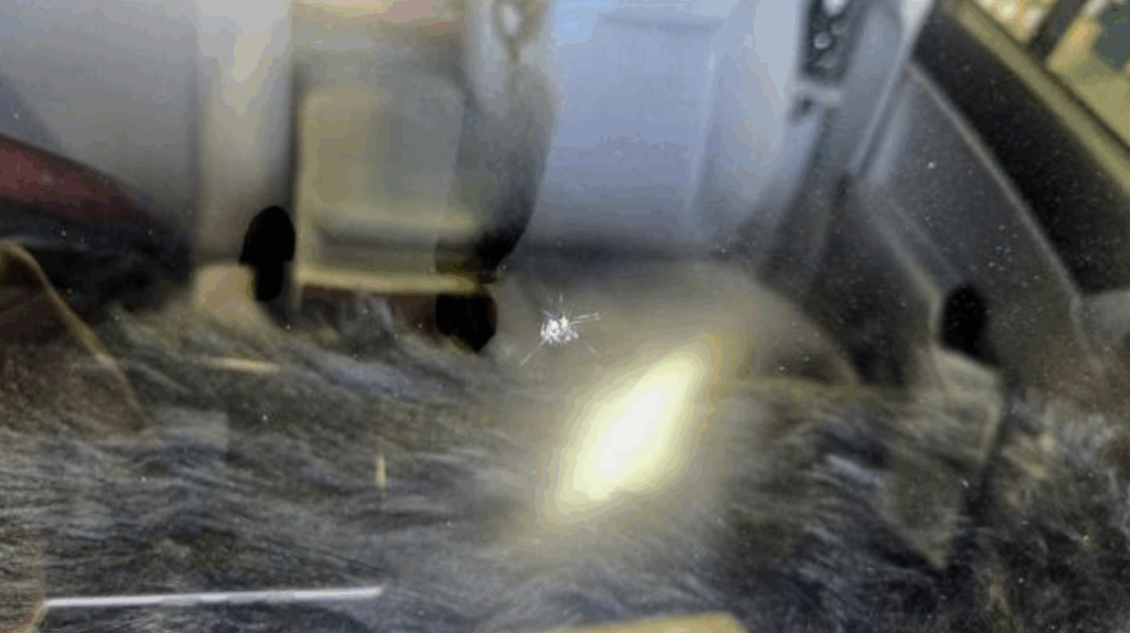 クラウン GRS202型 飛び石修理 施工事例 GLASSIC