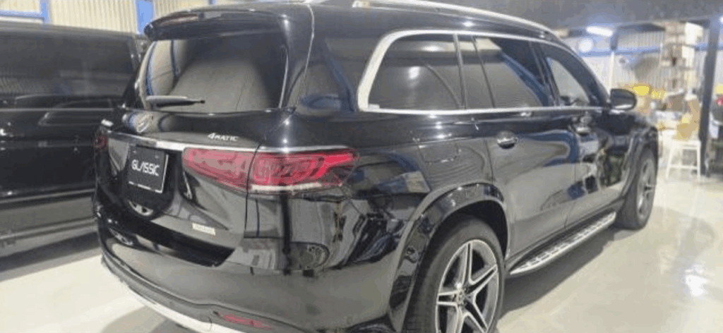 断熱フィルム貼替完了後 高級感が増したメルセデス・ベンツGLS167 豊中市の施工実績