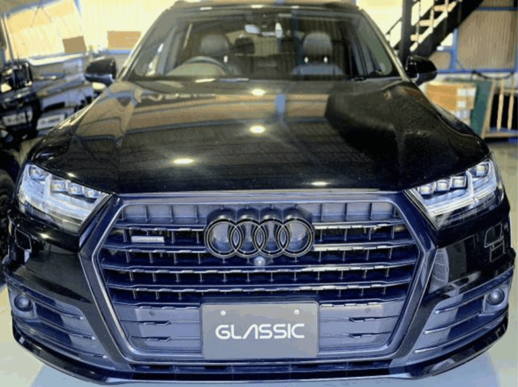 アウディ Q7 カーフィルム施工後の外観｜GLASSIC豊中